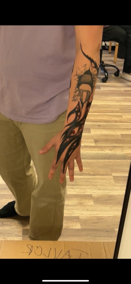 Photo of the tattoo titled Fullmetal Alchemist Homunculus Tattoo