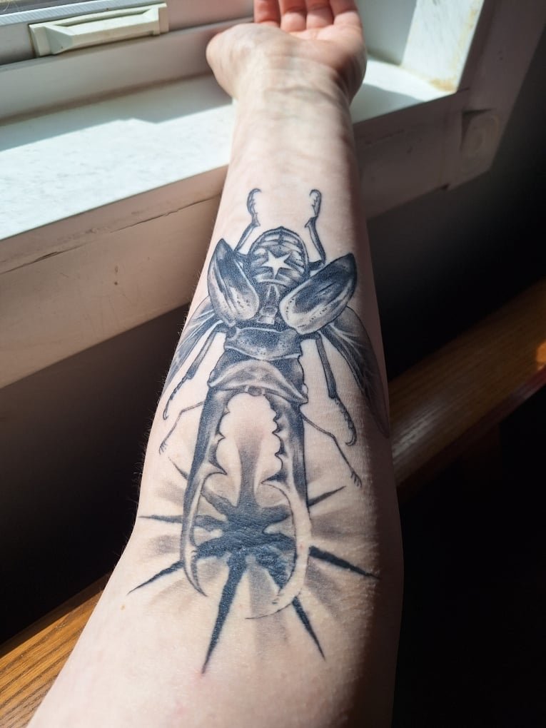 Photo of the tattoo titled Eczema Affecting My Tattoo
