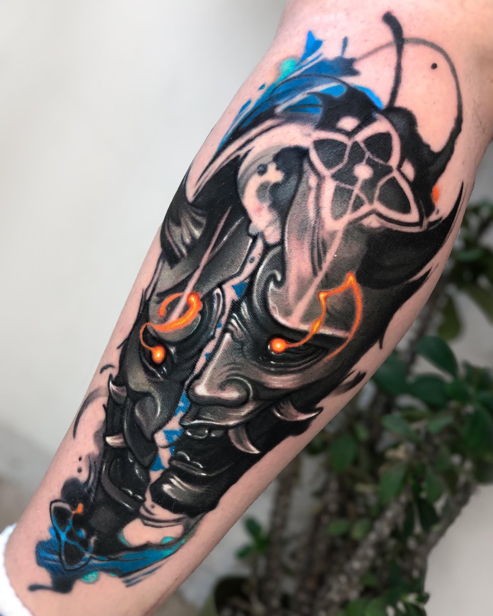 Photo of the tattoo titled Hannya's Transformation Through Paradise