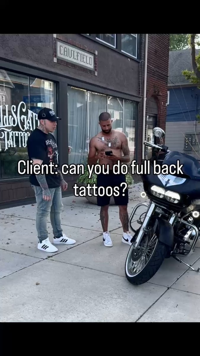 Photo of the tattoo titled Buffalo Hell's Gate Tribute