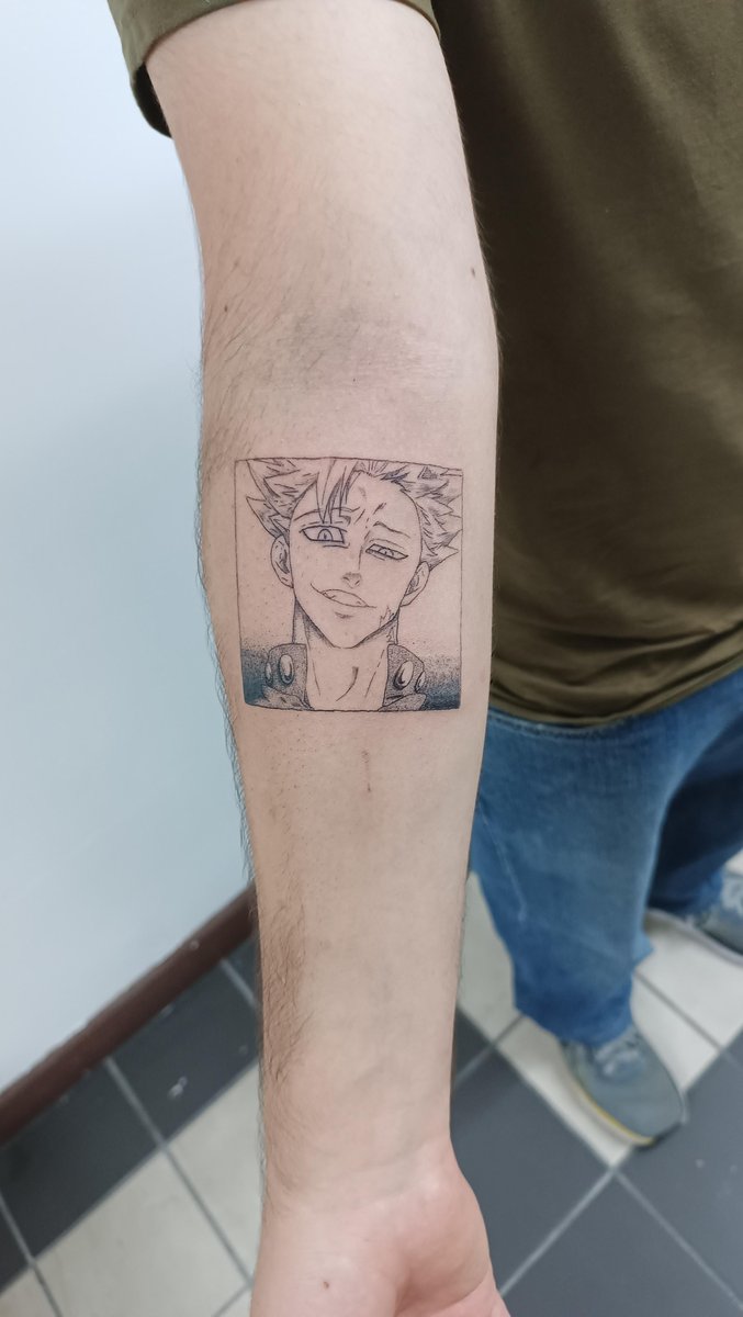 Photo of the tattoo titled Seven Deadly Sins Ban Tattoo