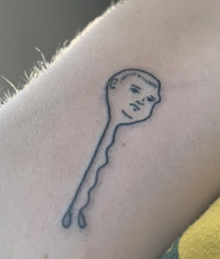 Photo of the tattoo titled A Bobby Pin's Simple Beauty