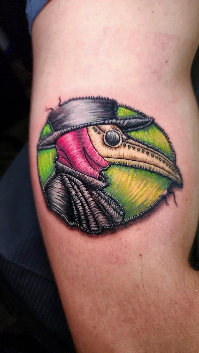 Photo of the tattoo titled Patch Style Tattoo