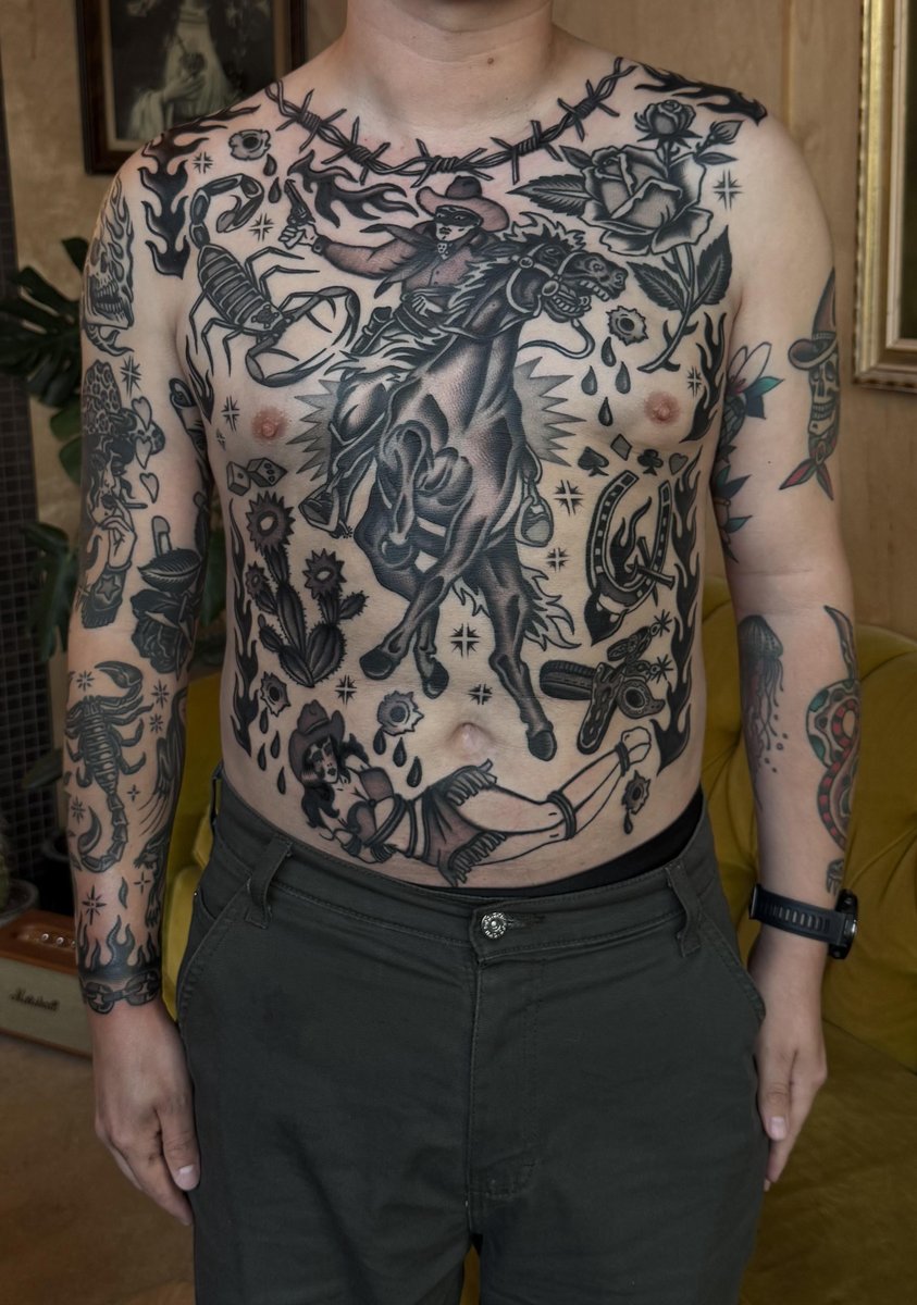 Photo of the tattoo titled Western Front Remembrance Tattoo
