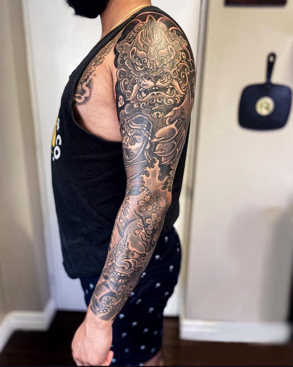Photo of the tattoo titled My Japanese Sleeve