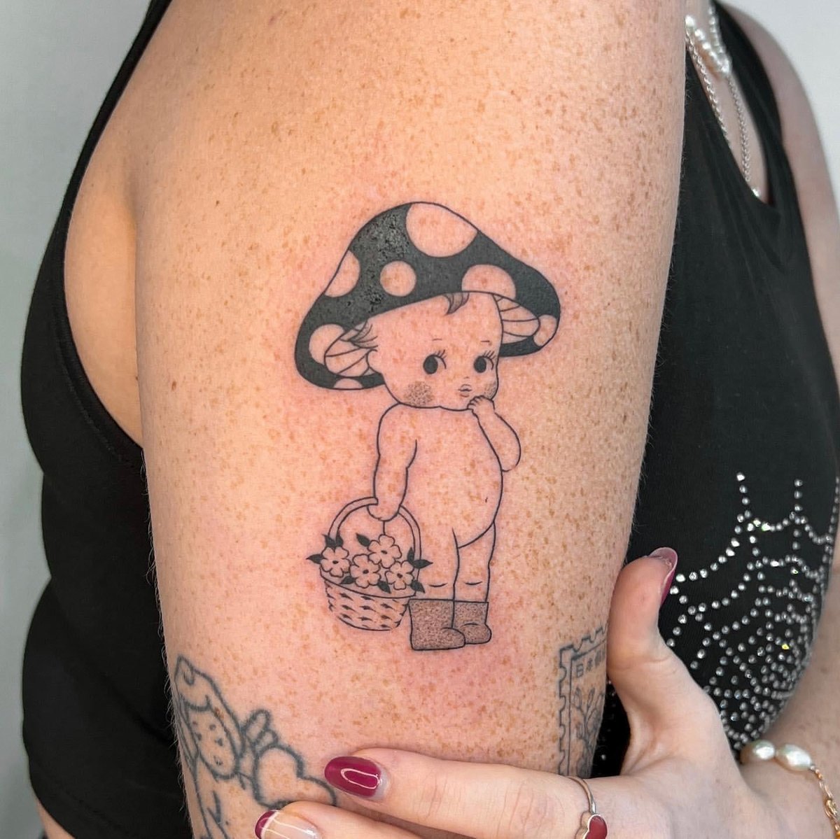 Photo of the tattoo titled First Tattoo Nerves and Excitement