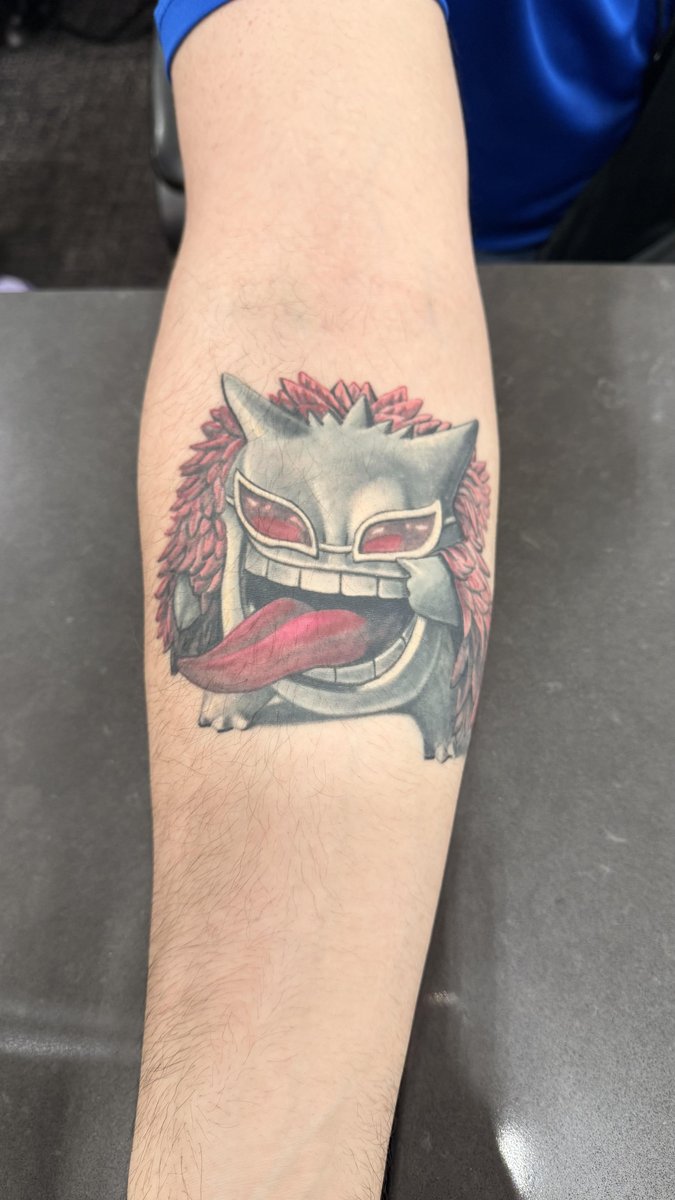 Photo of the tattoo titled Doflamingo: Then and Now
