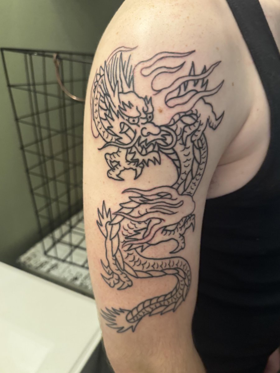 Photo of the tattoo titled My First Tattoo Adventure