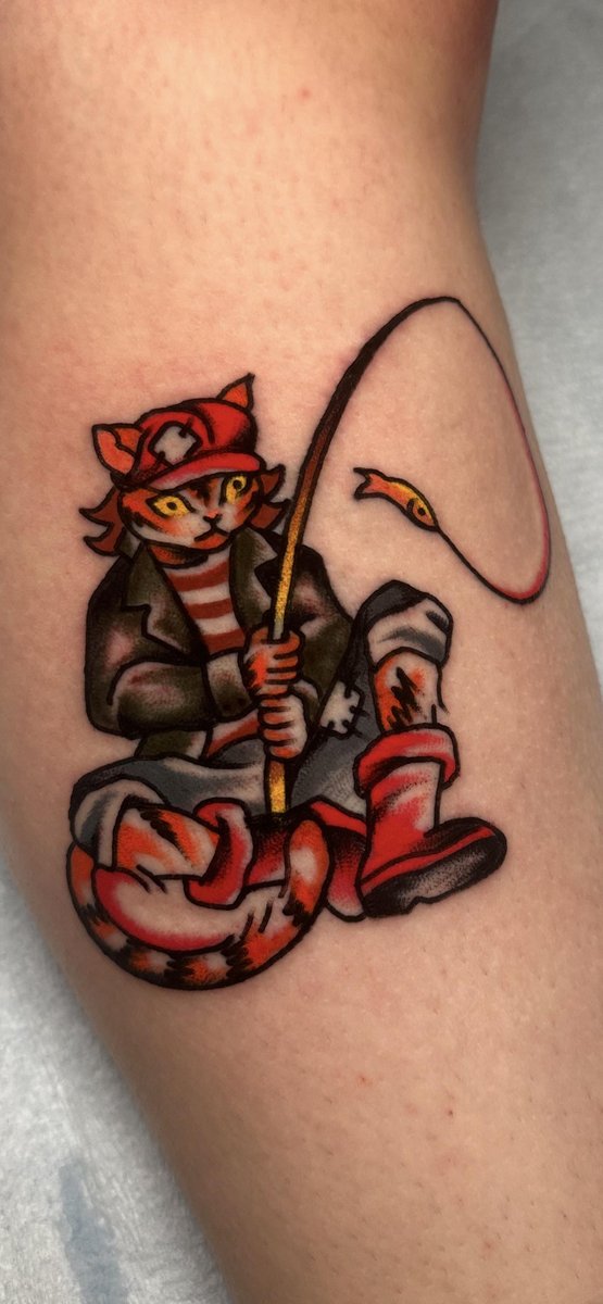 Photo of the tattoo titled My First Traditional Tattoo