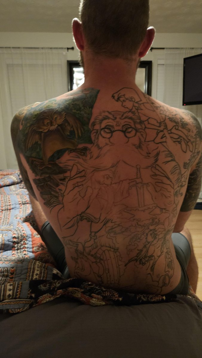 Photo of the tattoo titled Second Session Completed in GA