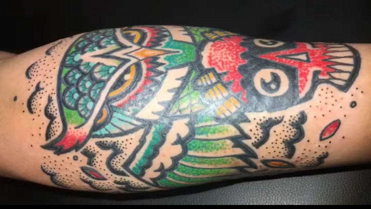 Photo of the tattoo titled Giants of Lichtervelde