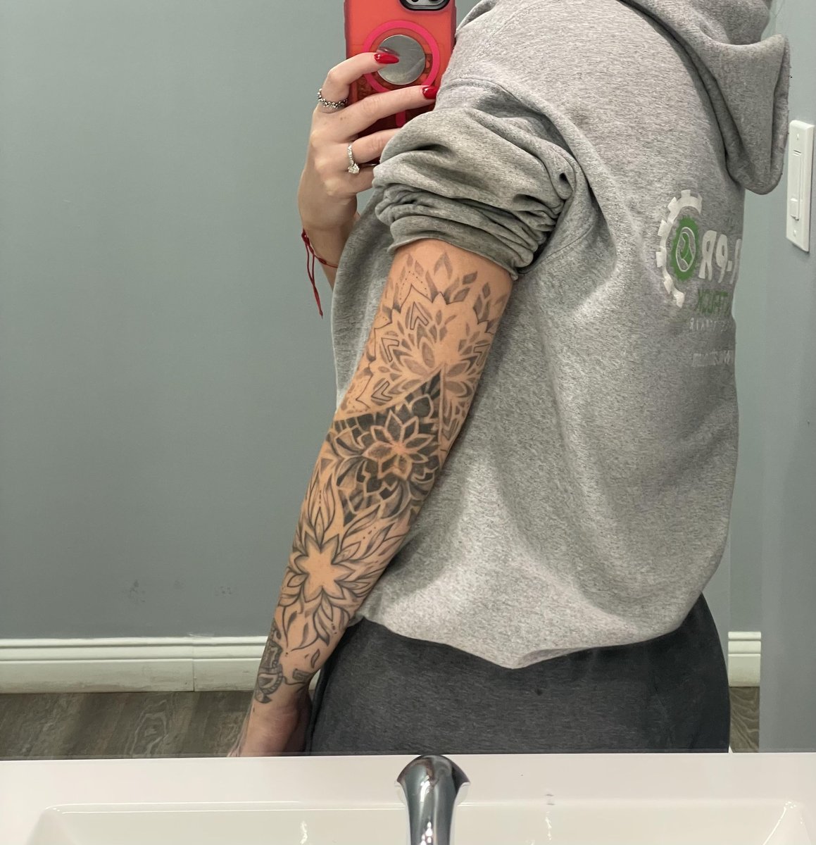Photo of the tattoo titled Elbow Piece: A Bold Statement