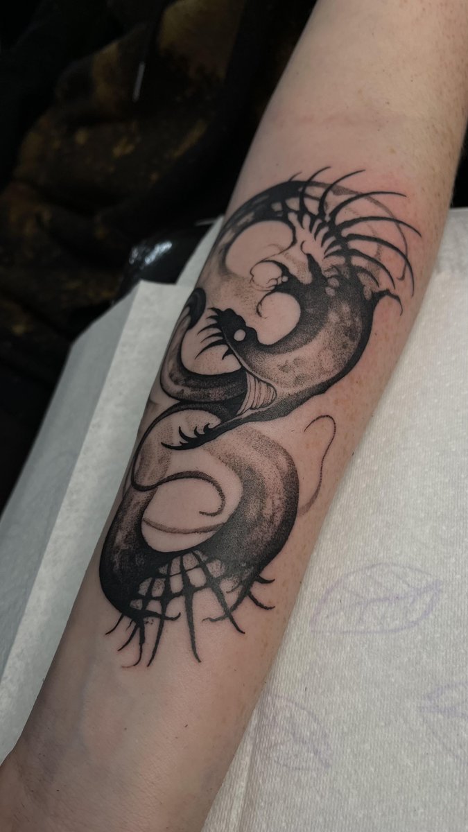 Photo of the tattoo titled My First Ouroboros Tattoo