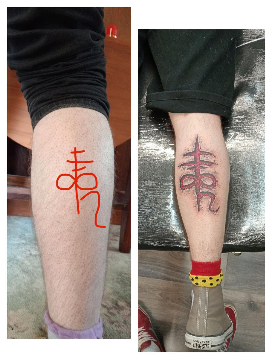 Photo of the tattoo titled What I Asked For vs. What I Got