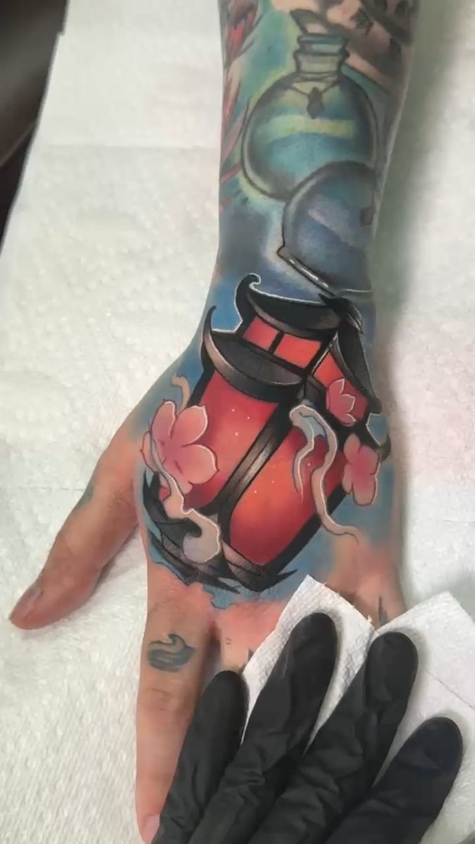 Photo of the tattoo titled Completing the Sleeve Masterpiece