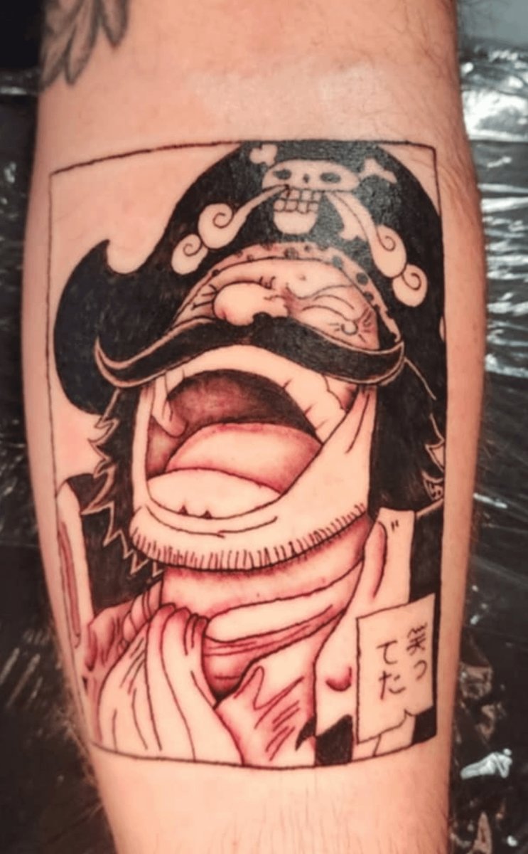 Photo of the tattoo titled My One Piece Adventure Begins