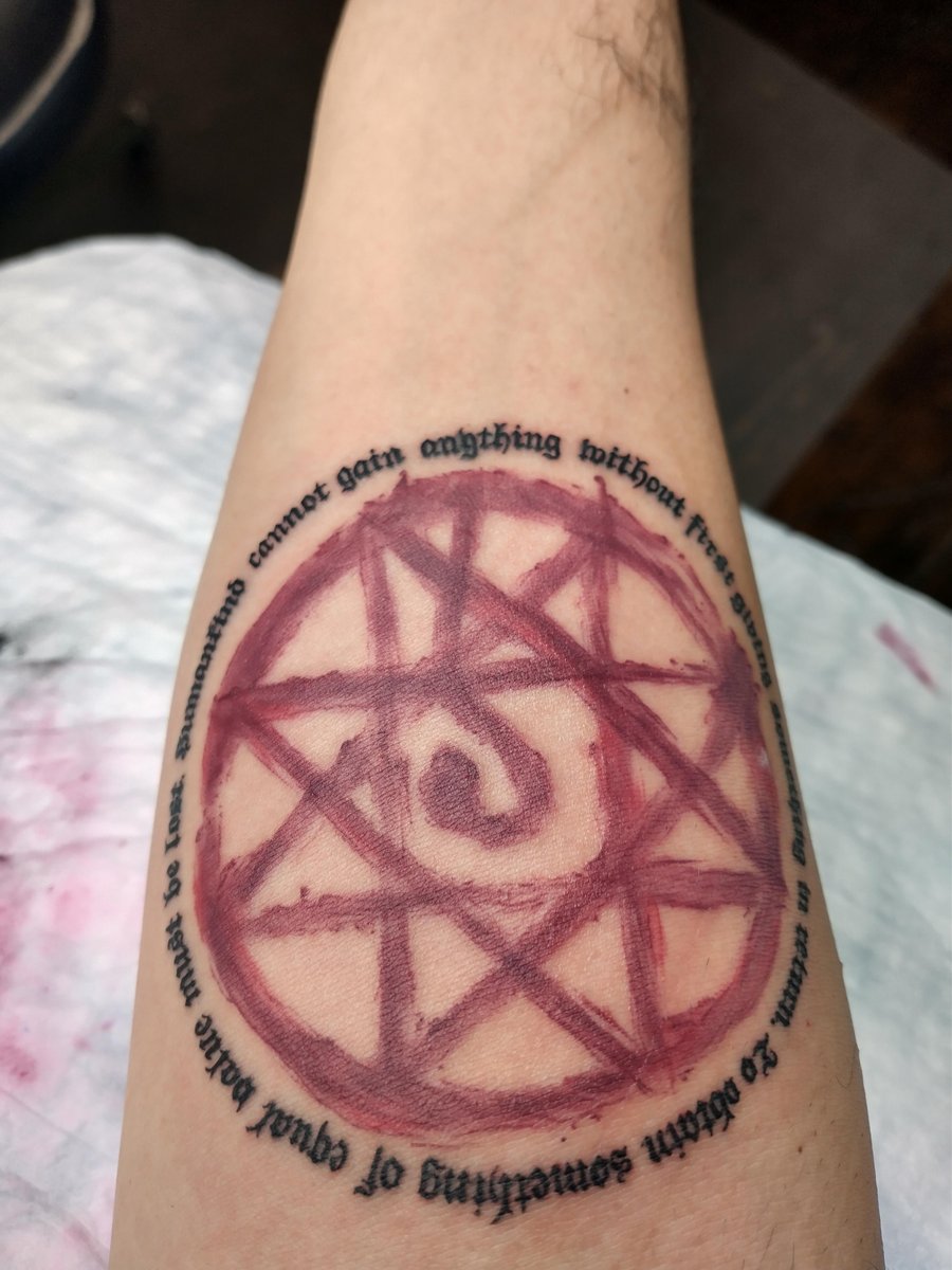 Photo of the tattoo titled Sage Intuition Art Collective