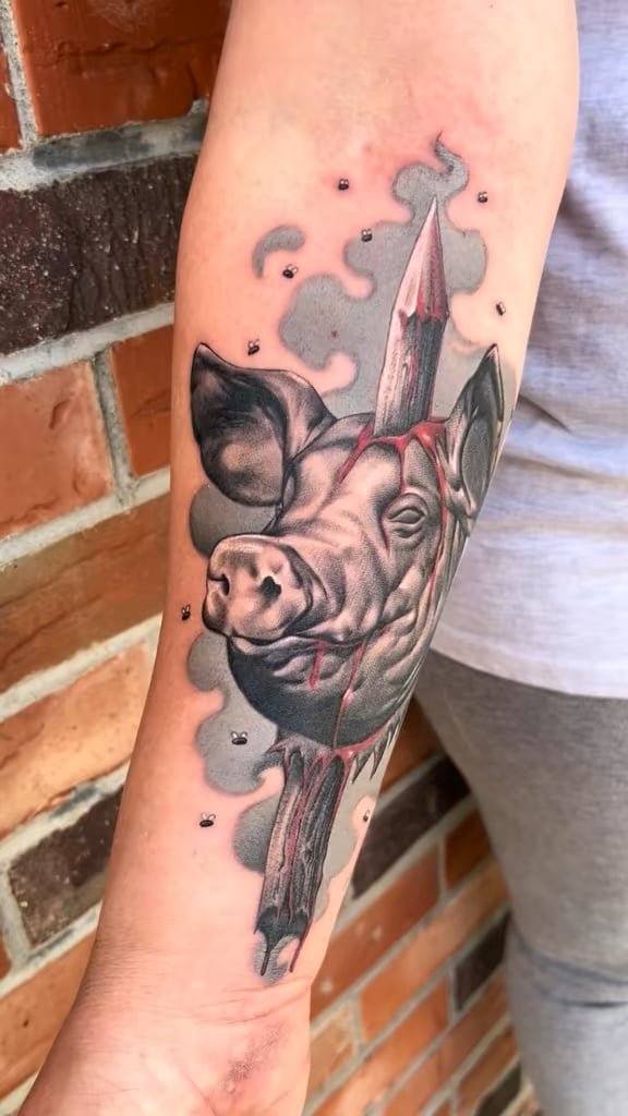 Photo of the tattoo titled Mysterious and misunderstood ink
