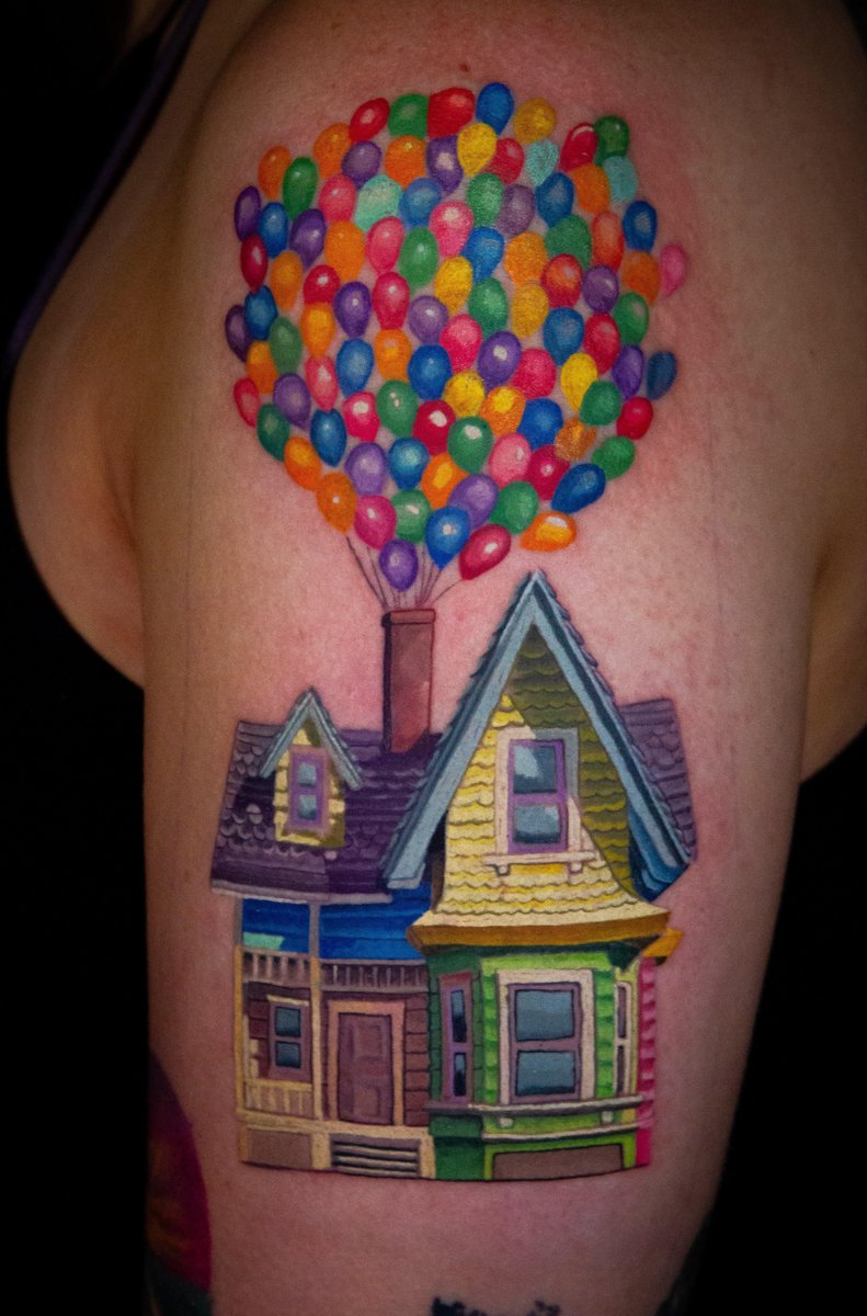 Photo of the tattoo titled A House for Adventure