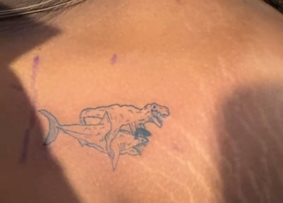 Photo of the tattoo titled First Tattoo, Seeking Enhancement