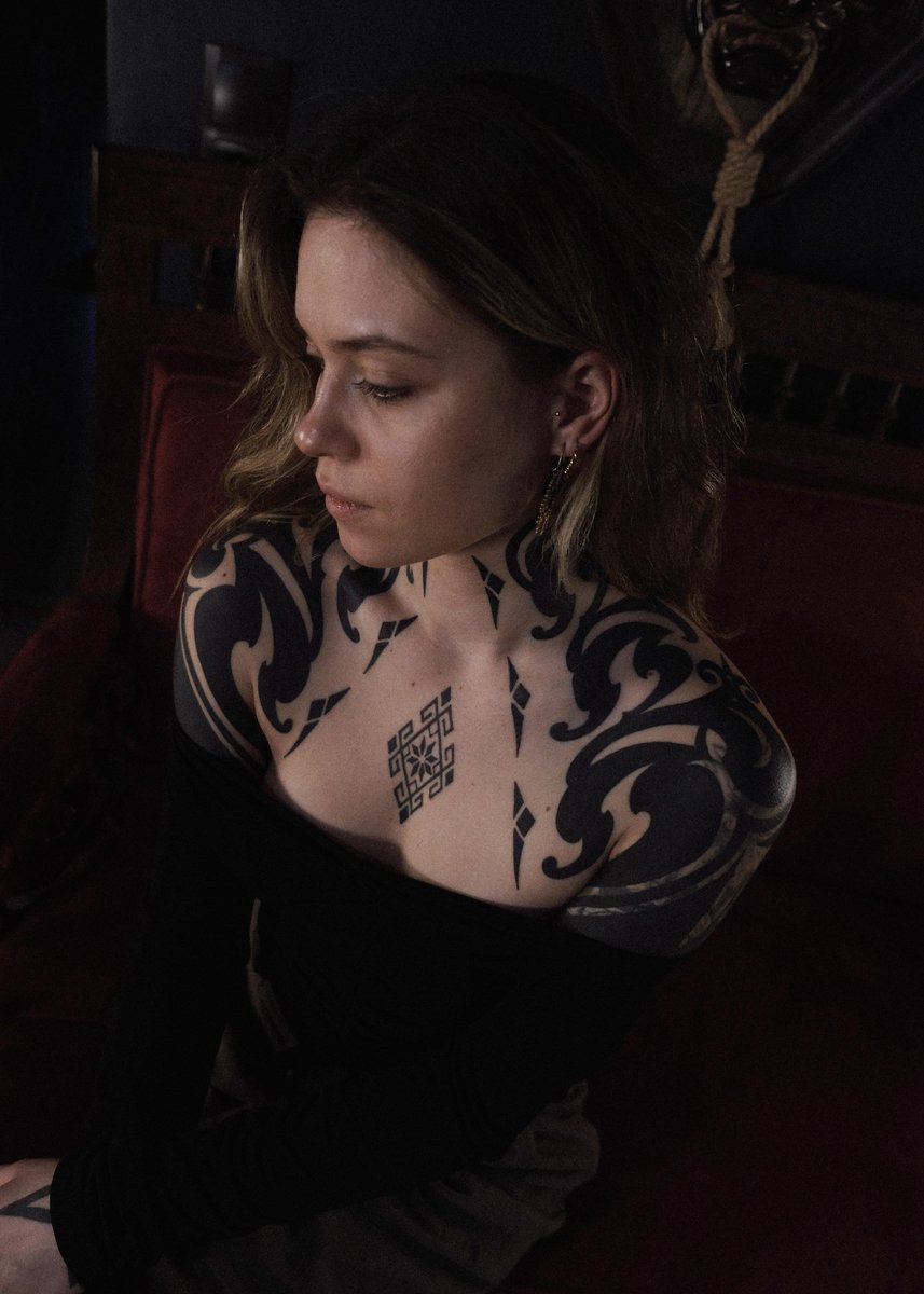 Photo of the tattoo titled Freehand Ornamental Sleeve Journey