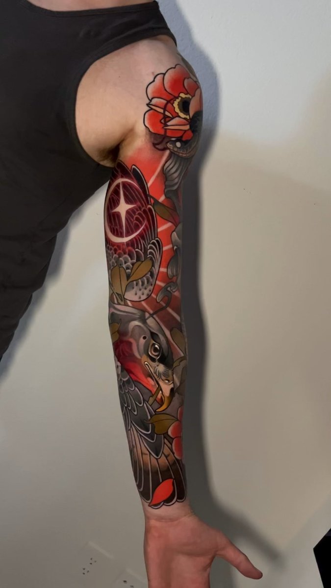 Photo of the tattoo titled Full Sleeve Las Vegas Masterpiece
