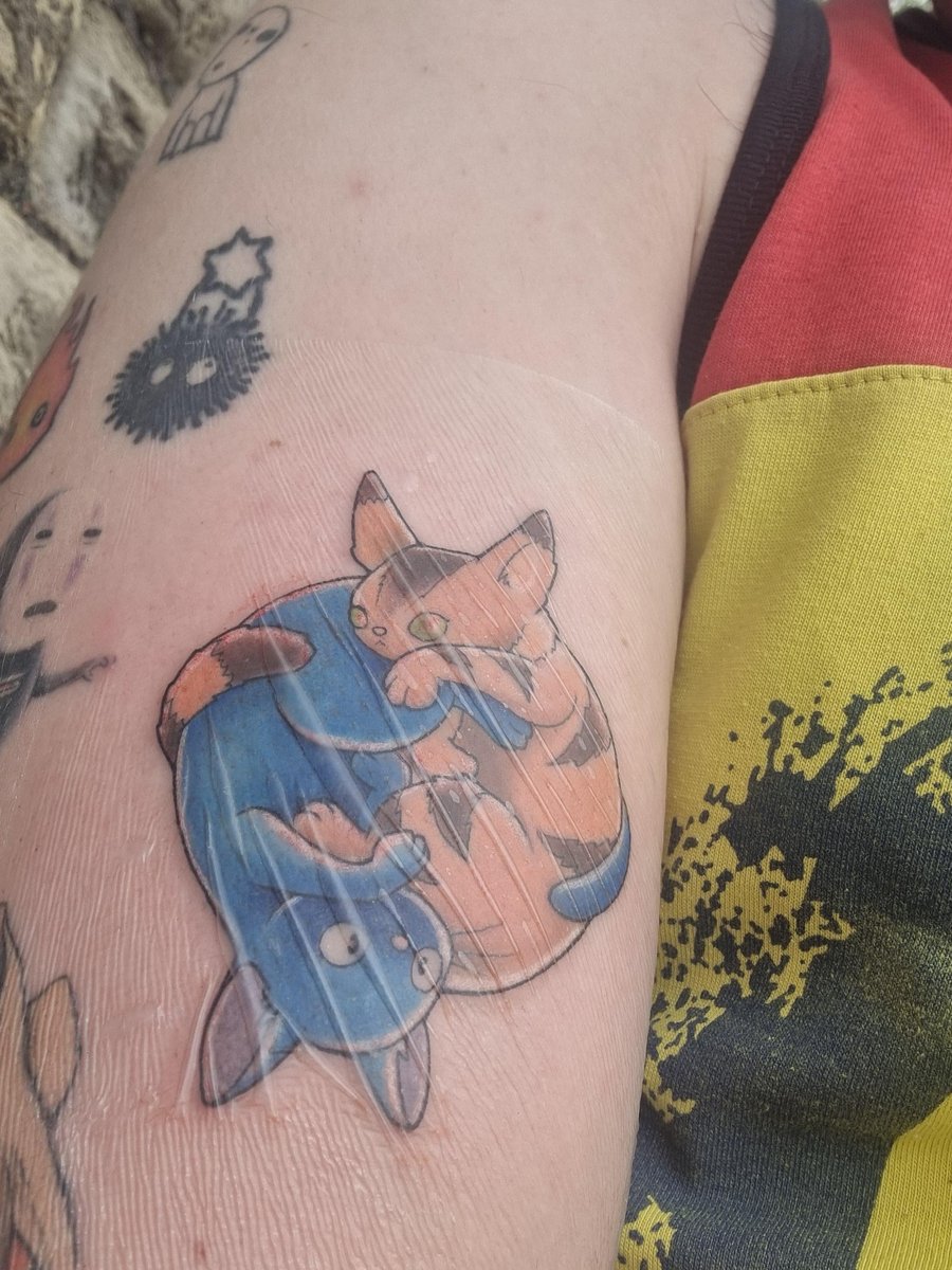Photo of the tattoo titled Ghibli Magic Captured