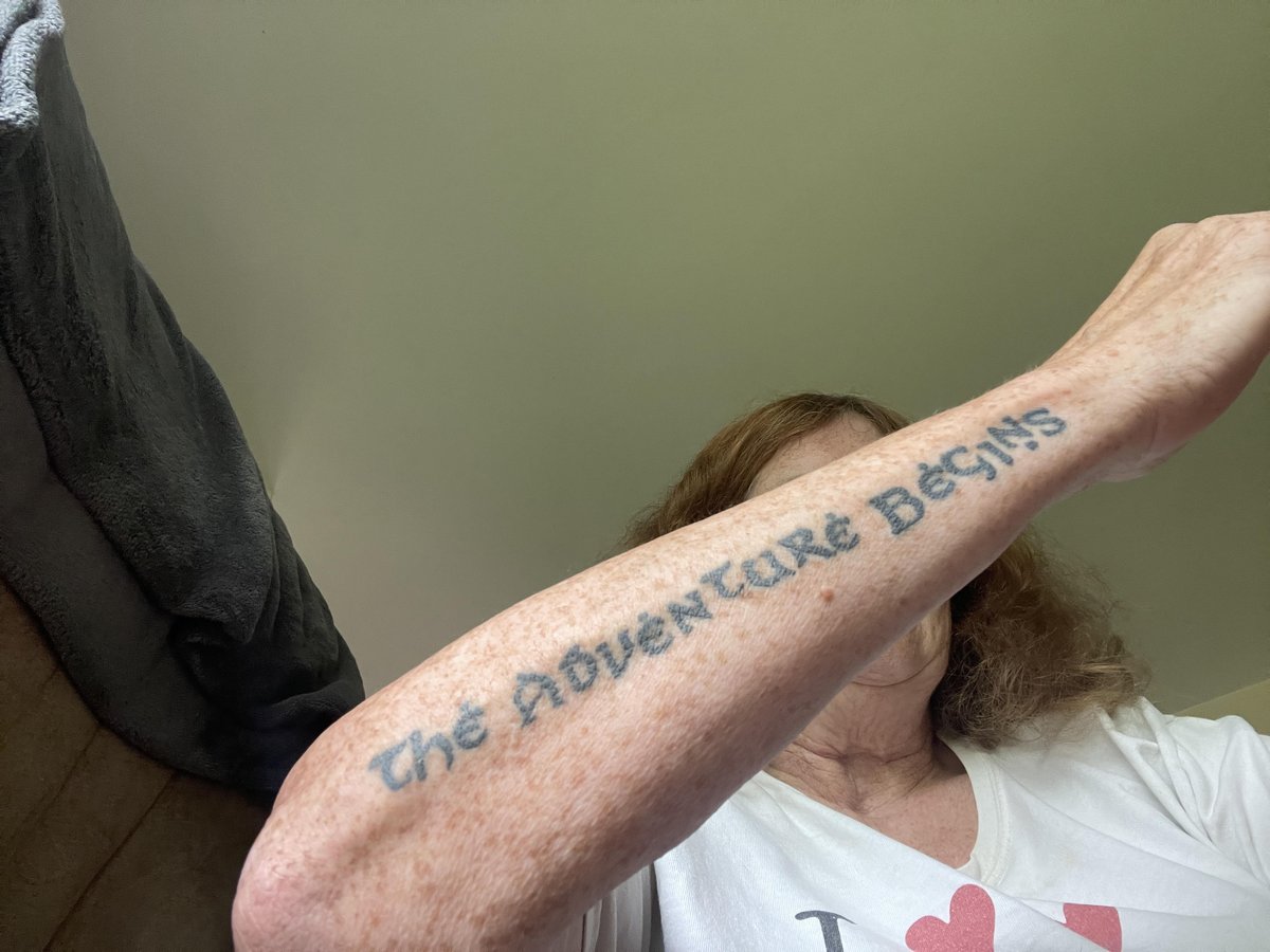 Photo of the tattoo titled Defying Expectations with First Ink
