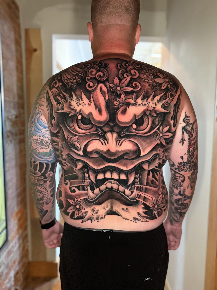Photo of the tattoo titled My Completed Backpiece Masterpiece