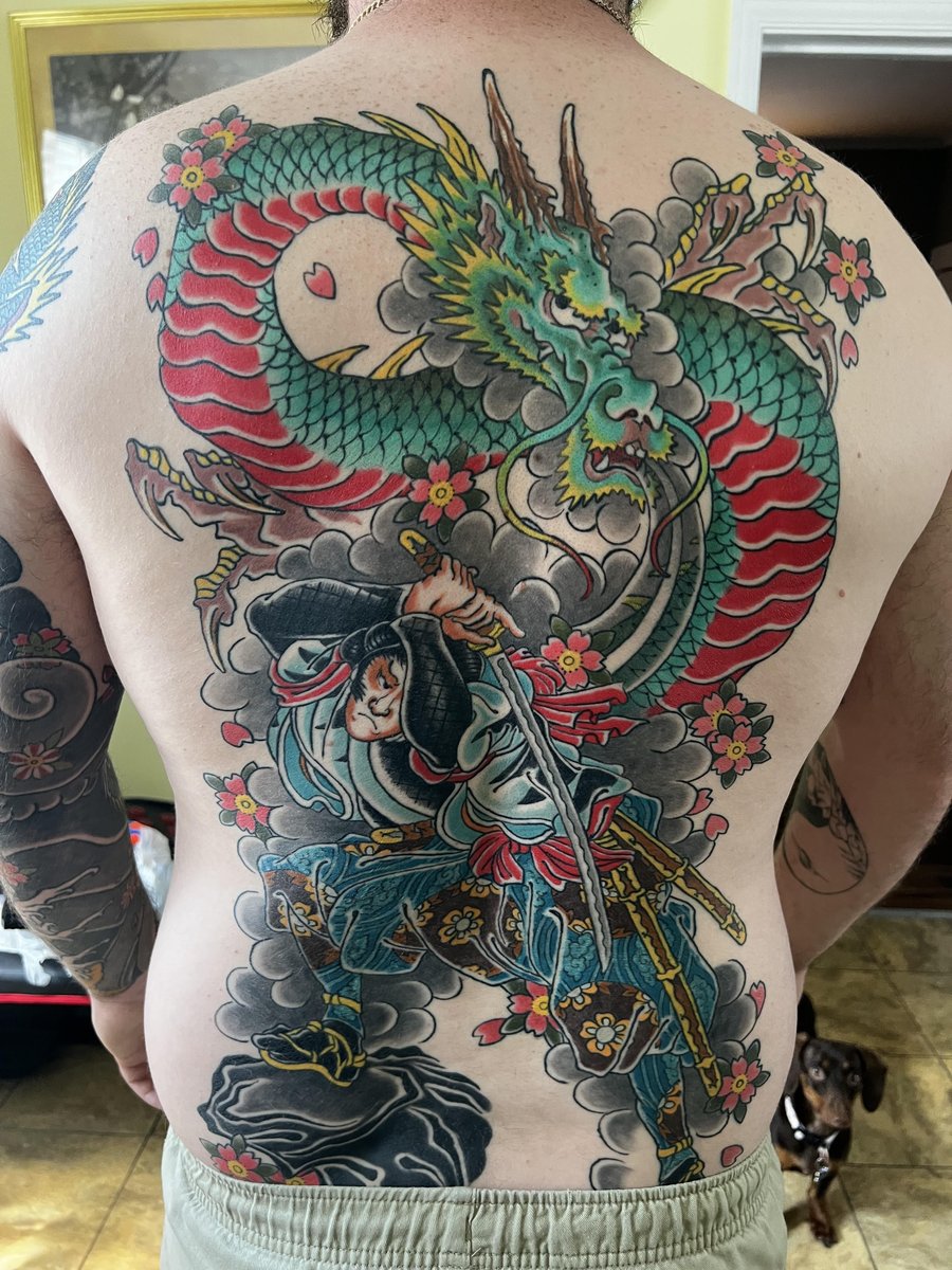 Photo of the tattoo titled Nukibori Style Masterpiece