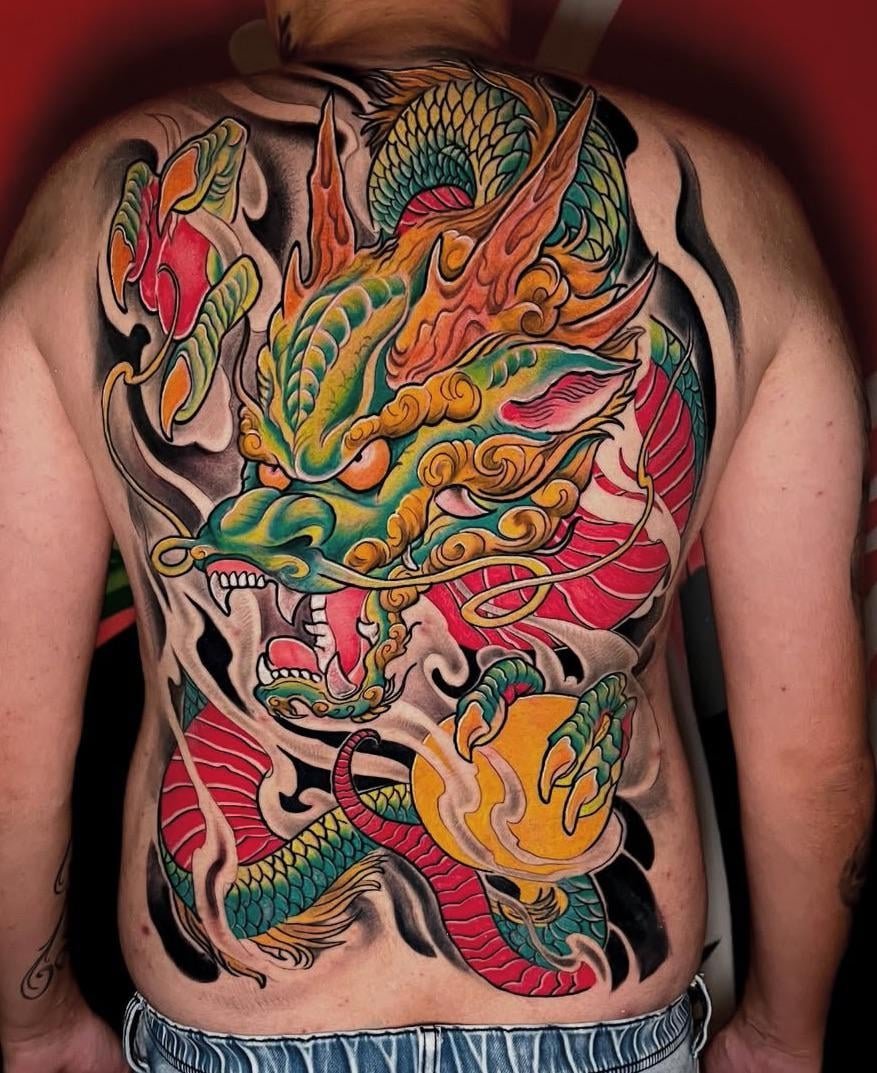 Photo of the tattoo titled A Journey Through Brisbane
