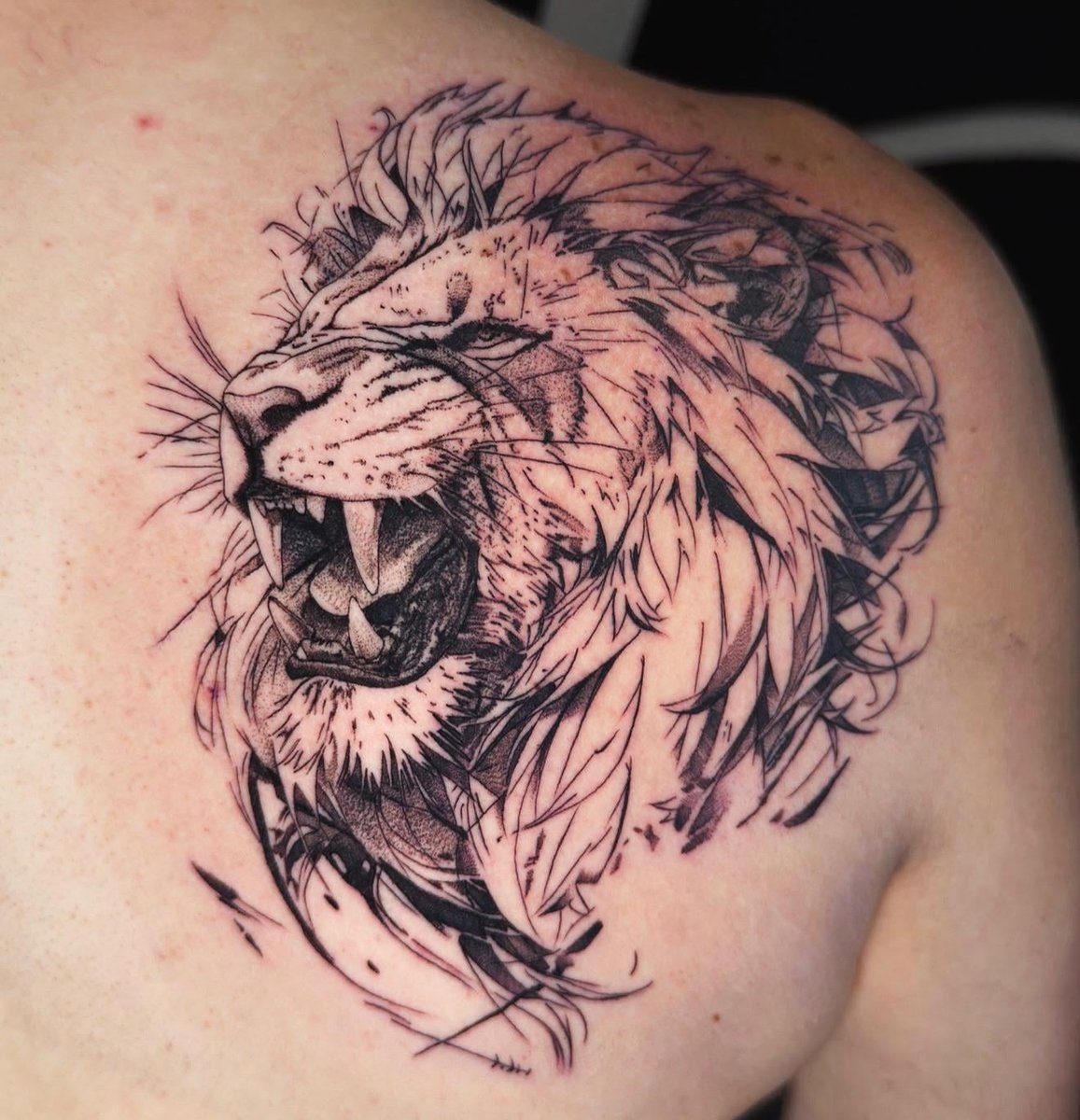 Photo of the tattoo titled Second Tattoo for Leo Season