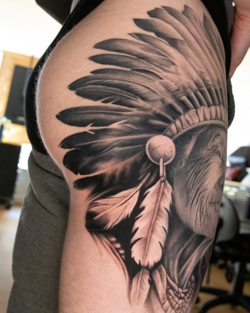 Photo of the tattoo titled Native American Heritage Tattoo
