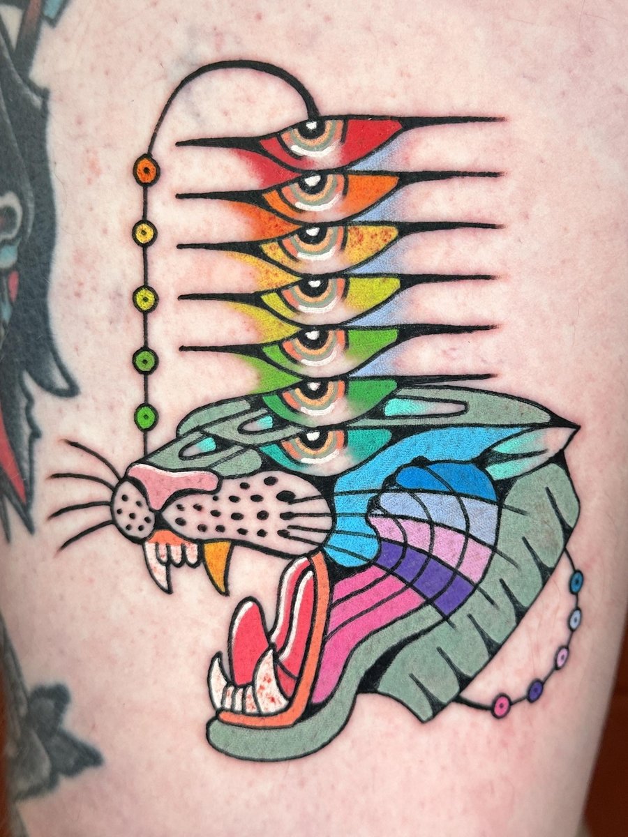 Photo of the tattoo titled Dedicated to the unfiltered color