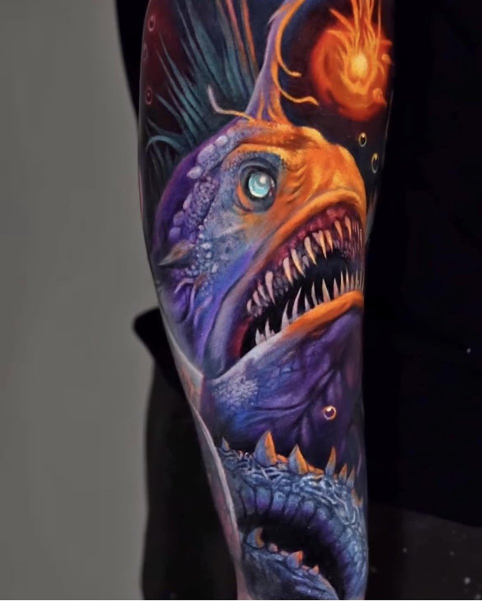 Photo of the tattoo titled Seeking Ideas for Arm Sleeve Completion