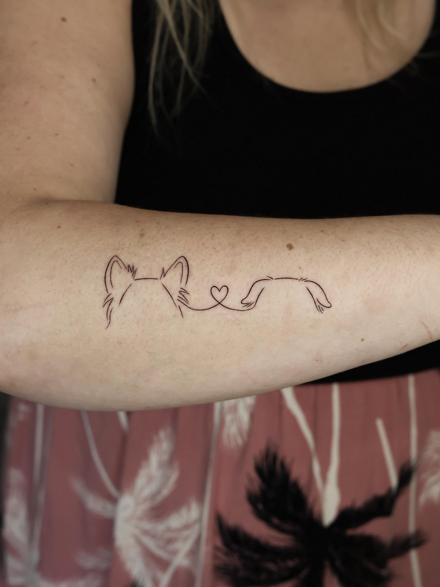 Photo of the tattoo titled Remembering Sasha and Jax