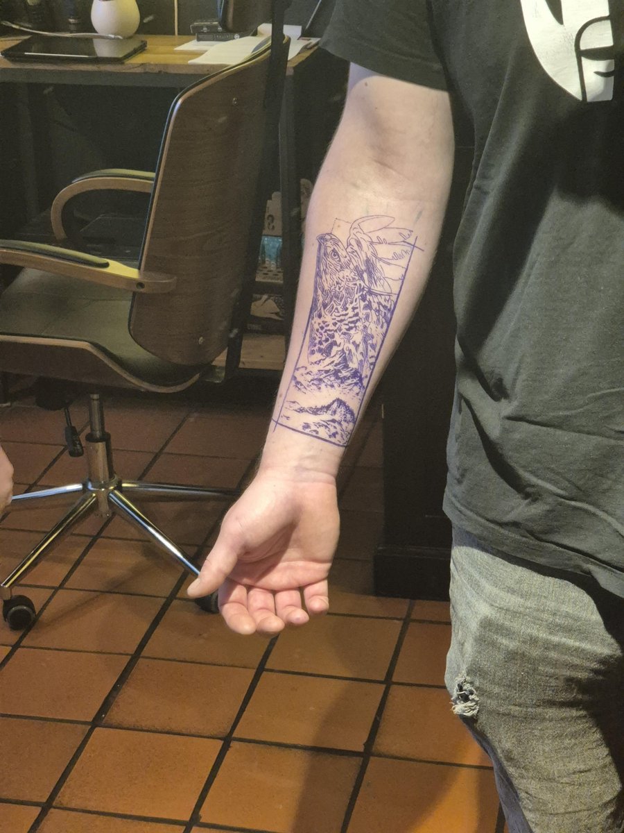 Photo of the tattoo titled My First Tattoo Experience