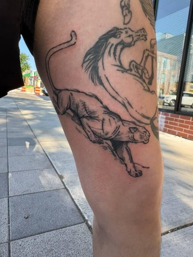 Photo of the tattoo titled My Kitty Cat Meow Meow