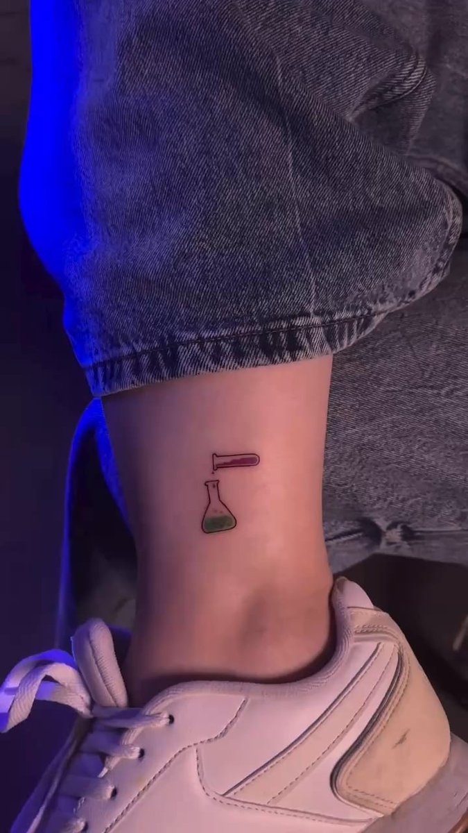 Photo of the tattoo titled UV Ink Tattoo Comes to Life