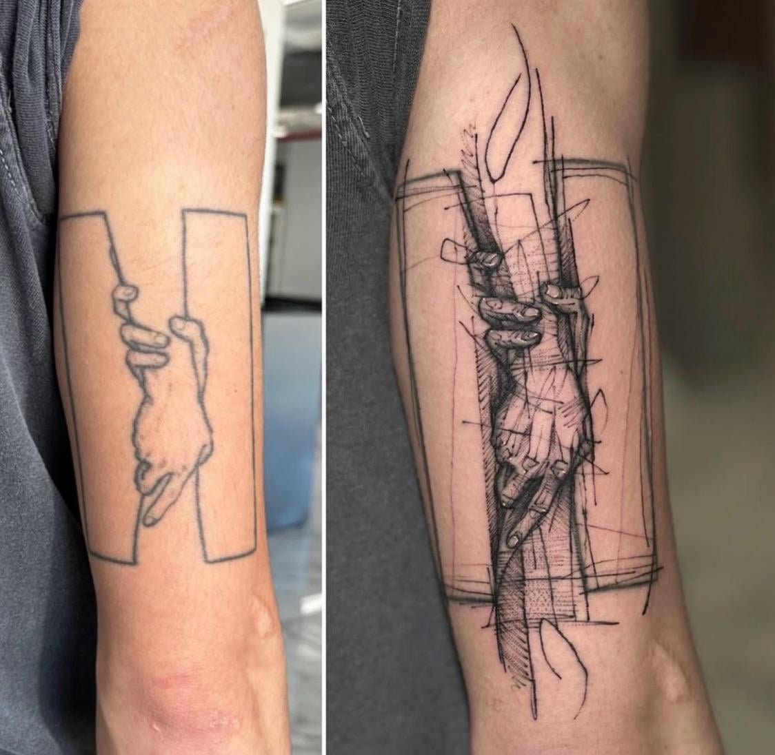 Photo of the tattoo titled Unveiling a New Tattoo Style