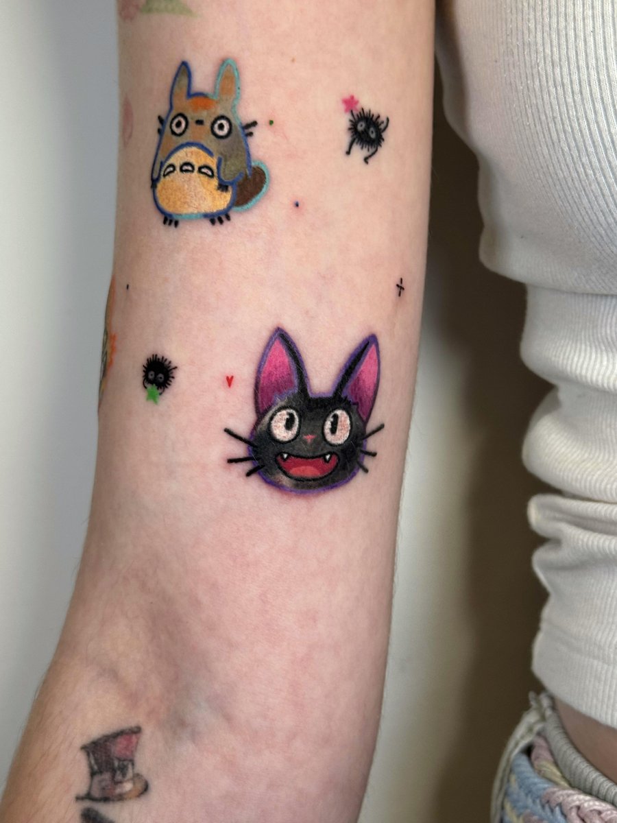 Photo of the tattoo titled My Ghibli Inspired Sleeve
