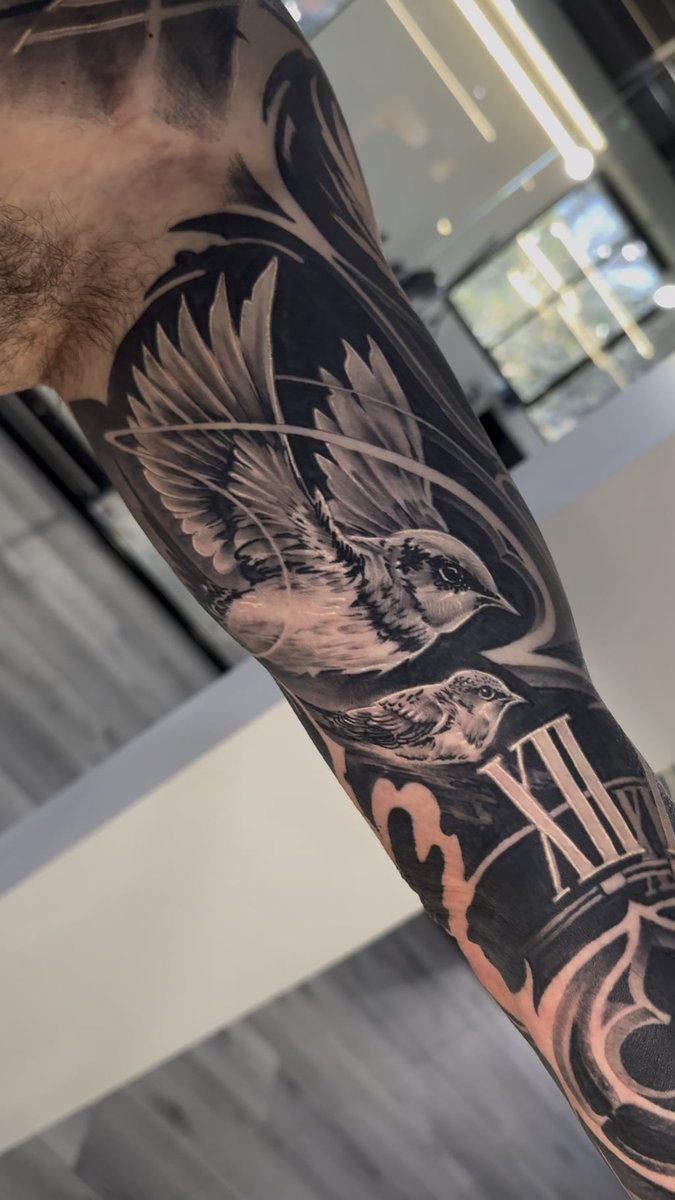 Photo of the tattoo titled New Sleeve and Chest Tattoo Ideas