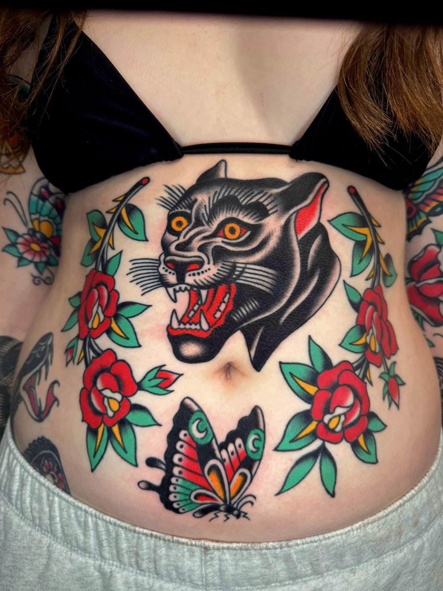 Photo of the tattoo titled Austin Black Dagger Tattoo