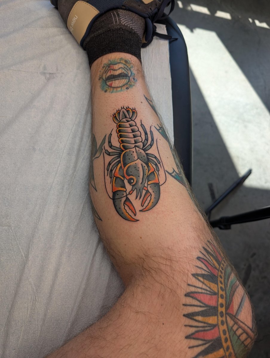Photo of the tattoo titled Fresh Crawdad Ink in Seattle