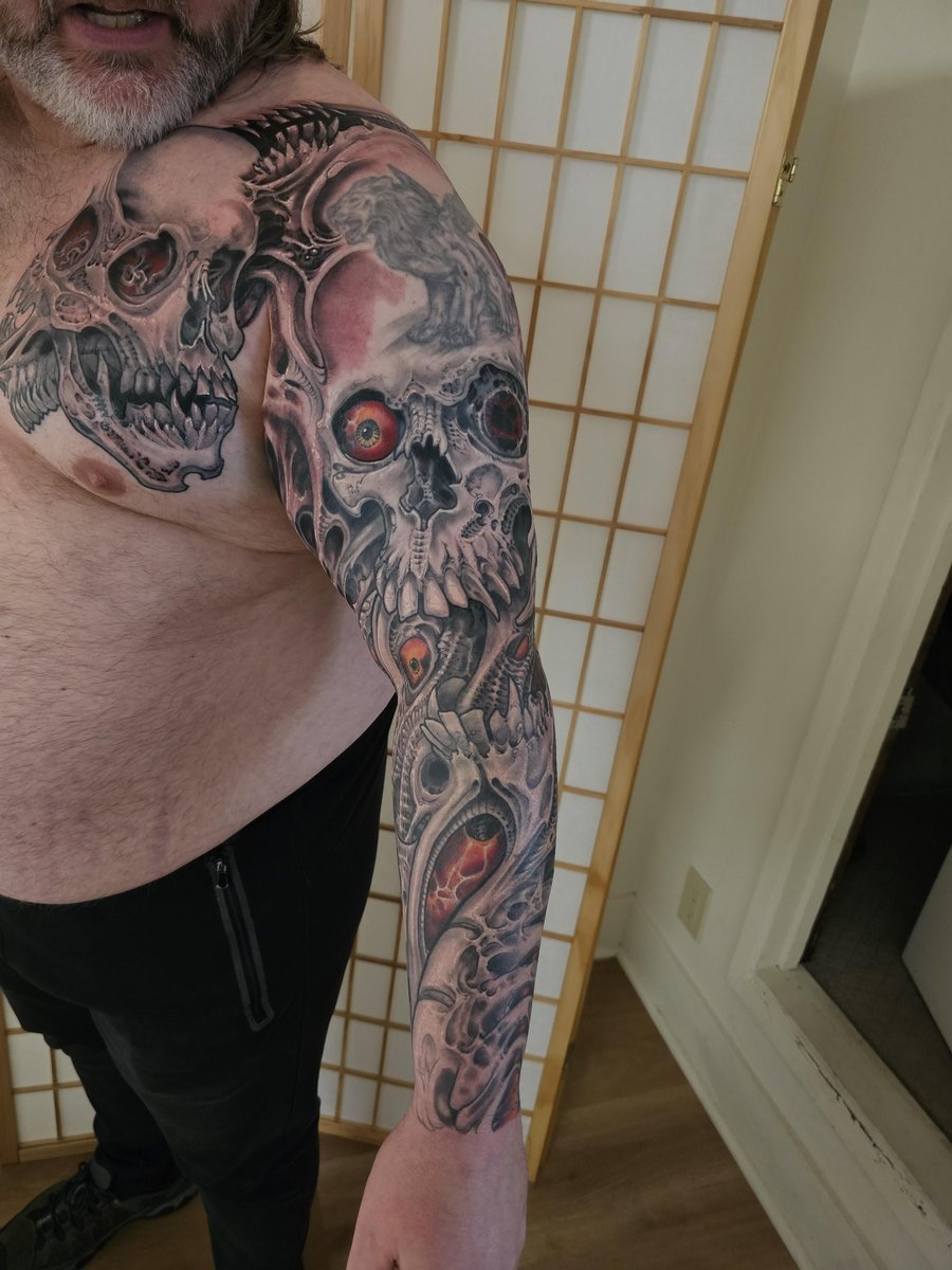 Photo of the tattoo titled Self-Designed Artistic Expression