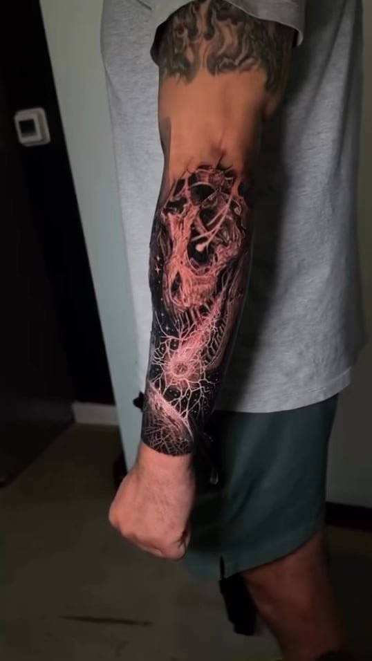 Photo of the tattoo titled Trusting the Artist's Vision