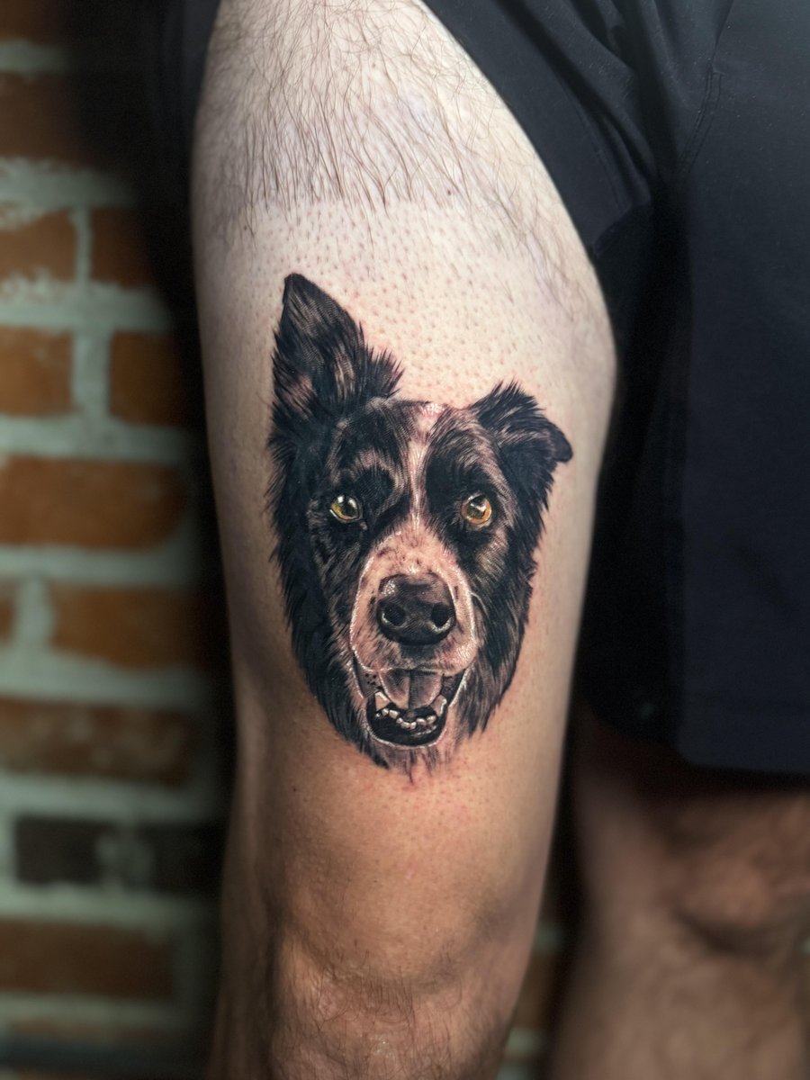 Photo of the tattoo titled My Loyal Companion's Portrait